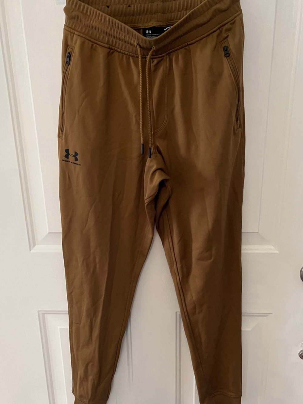 Under Armour Men's Brown Athletic Jogger Pants